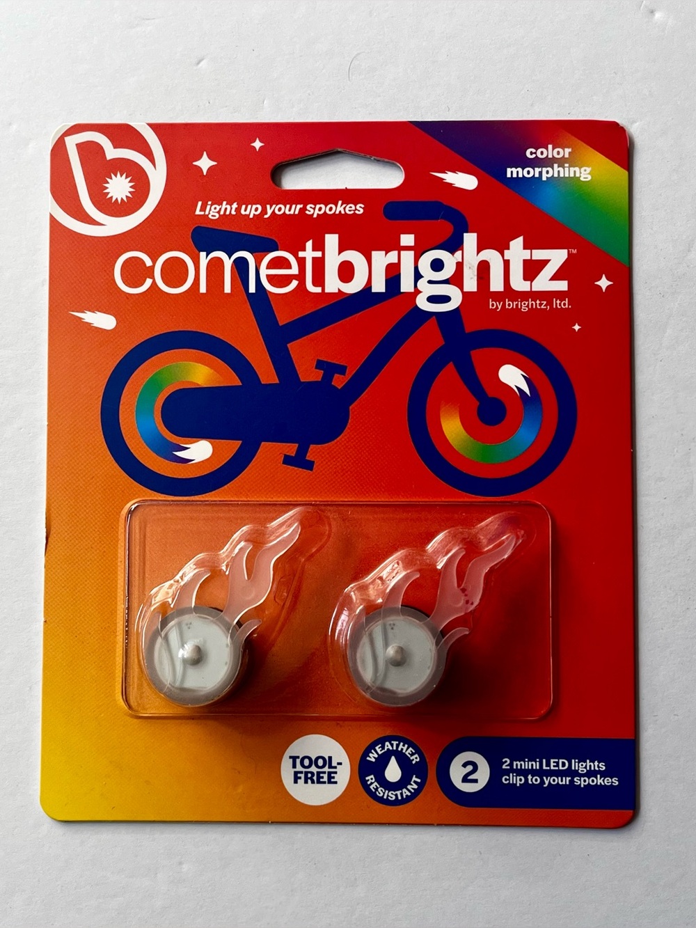 Comet Brightz bike wheel LED lights